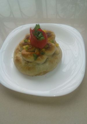 A picture of Vegetable bun.