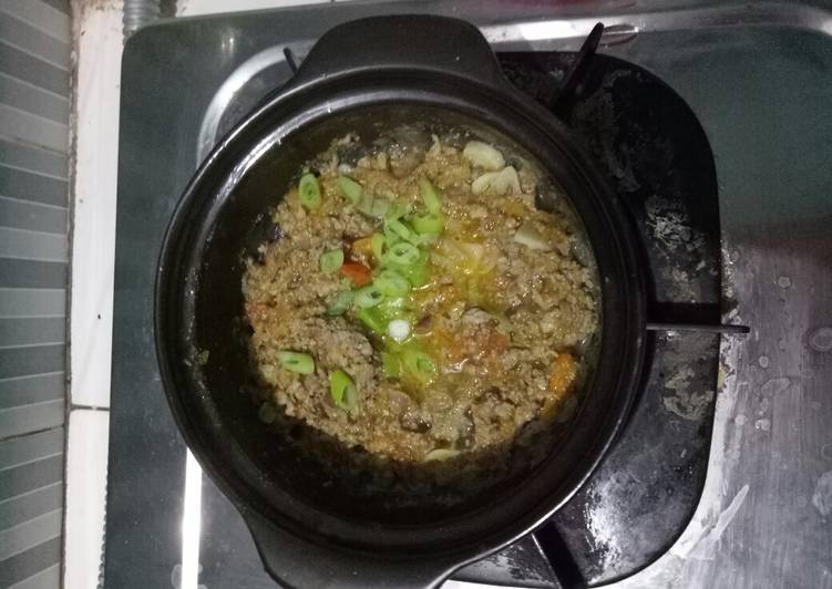Hati ayam kuah santan (MPASI 8 Bulan)