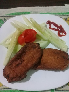 Una foto de Milanesas de berenjenas a la marinera