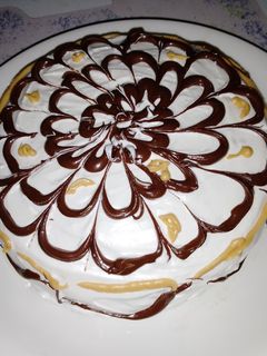 Chocolate cake ainihin hoton girkin