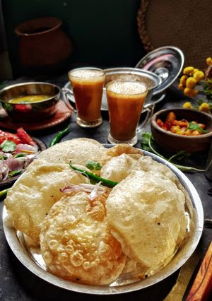 ফুলকো লুচি রেসিপির প্রধান ছবি