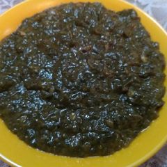 A picture of Sarso ka saag.
