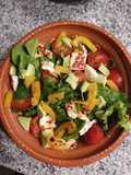 Ensalada buena opción para cenar!