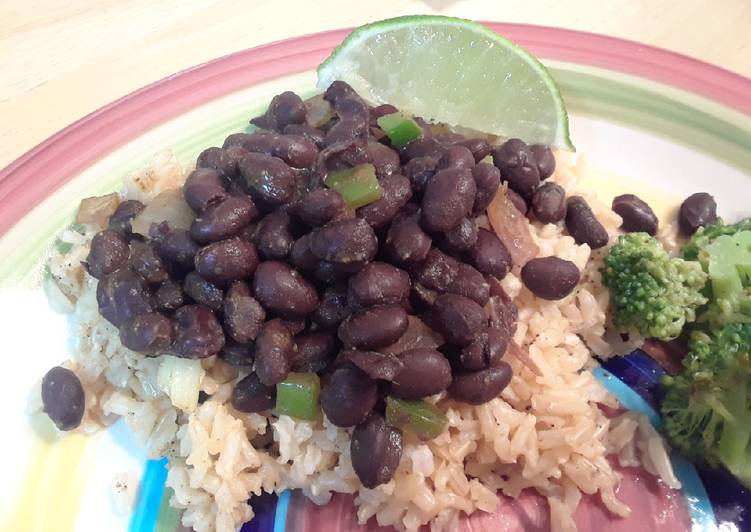 Cuban Style Black Beans