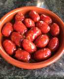 Choricitos a la sidra con cebolla