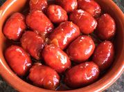 Una foto de chorizo a la sidra