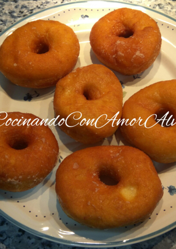 Una foto de Donuts o donas caseros