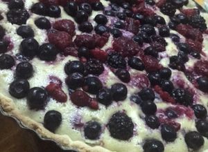 Una foto de Cheesecake de frutos del bosque