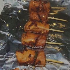 Yummy grilled sausage A picture of Yummy grilled sausage.