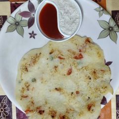 A picture of Sooji Chilla.