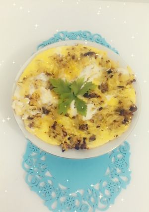 صورة لوصفة بطاطا مع الكباب