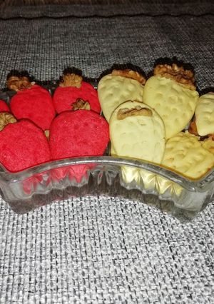 عکسی از دستور شیرینی کاسترد (توت فرنگی)