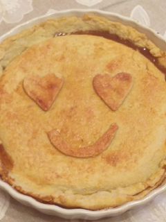 Amerikai almás pite recept fotója