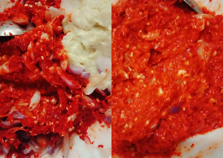 Resep Sambel Durian, Sempurna