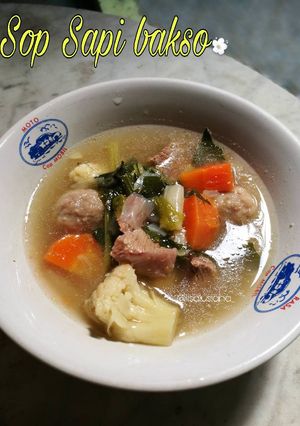 Foto resep 07. Sop Sapi Bakso #BikinRamadanBerkesan