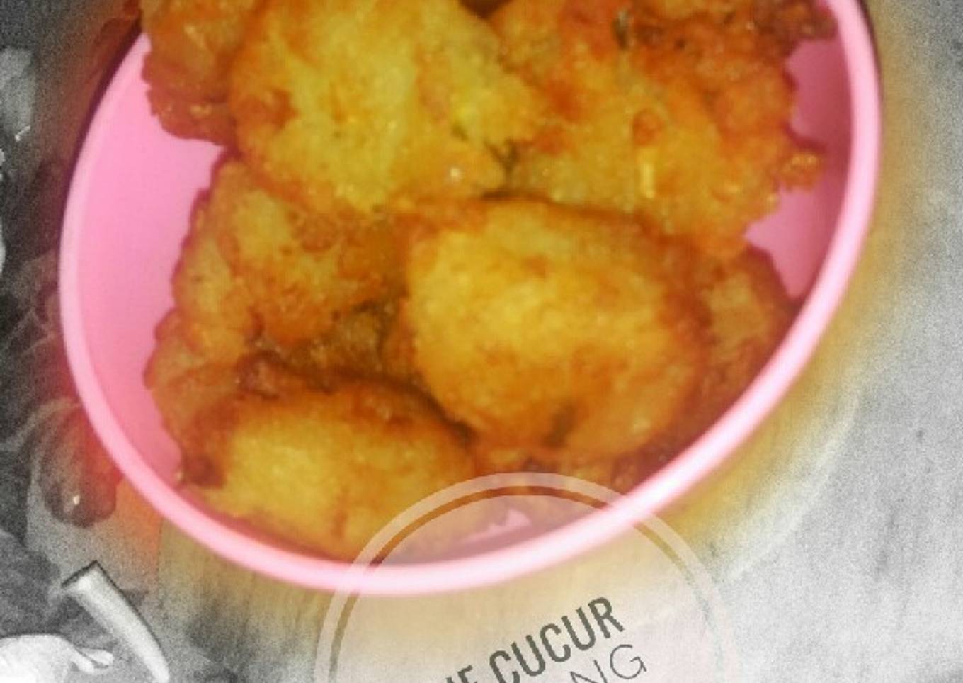 #170. Kue cucur bawang tepung singkong (mocaf)