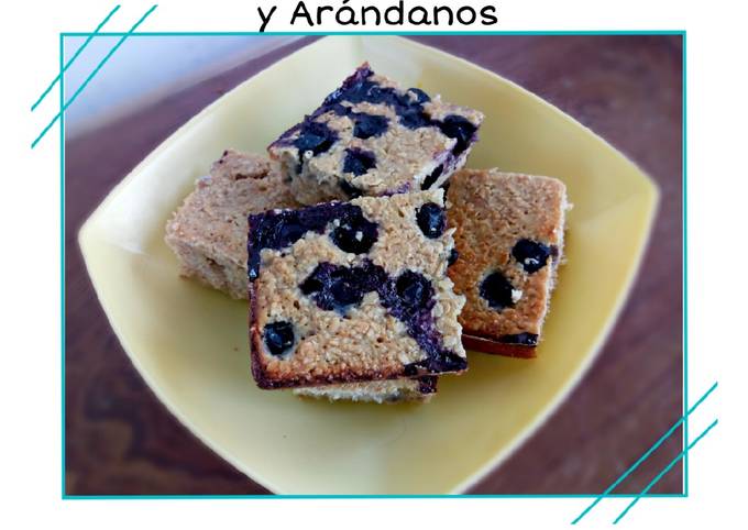 Torta de Avena y Arándanos Receta de ?Almi?- Cookpad