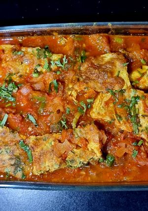 A picture of Omlet curry.