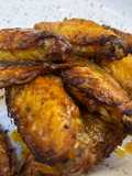 Alitas de pollo con mayonesa de ajos confitados en Airfryer Cosori