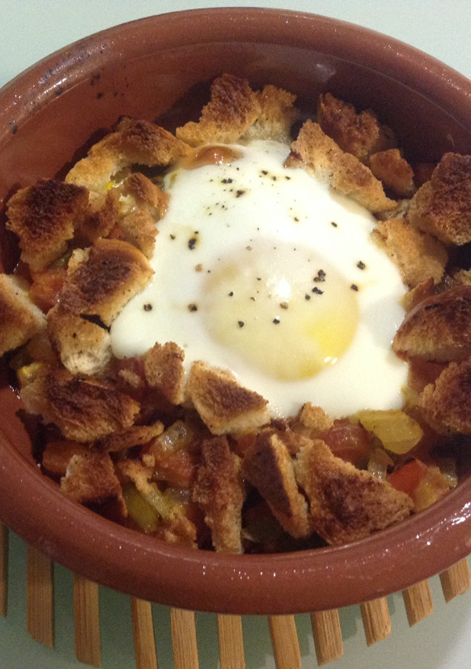 Una foto de Huevos Napoleón