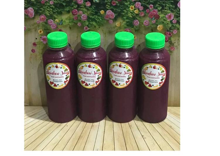 Diet Juice Pokchoy Dragon Fruit Blackcurrant