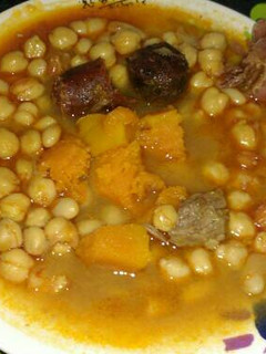 Una foto de Cocido de garbanzos