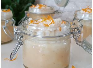 Une photo de Riz au lait au dulce de leche