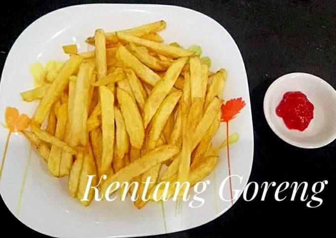 Resep Resep gampang Kentang Goreng Krispi dan Fluffy, Lezat
