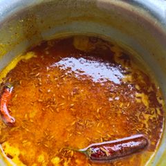 A picture of Dal fry.