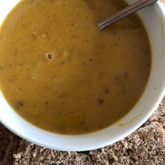 Butternut and Bean Soup A picture of Butternut and Bean Soup.
