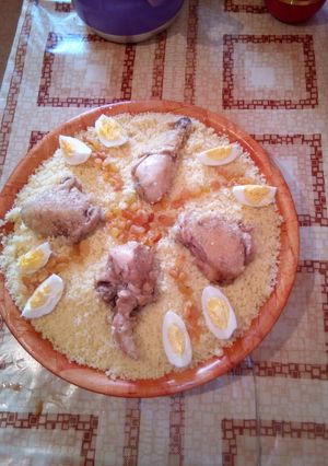 صورة لوصفة كسكس جزائري