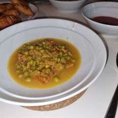 A picture of Indian Mutter Paneer Masala.