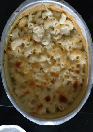A picture of Baked macroni.