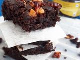 Sugarfree eggless Ragi chocolate walnut cake
