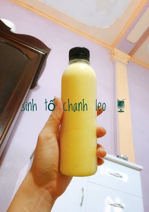 Hình của món Sinh tố chanh leo.