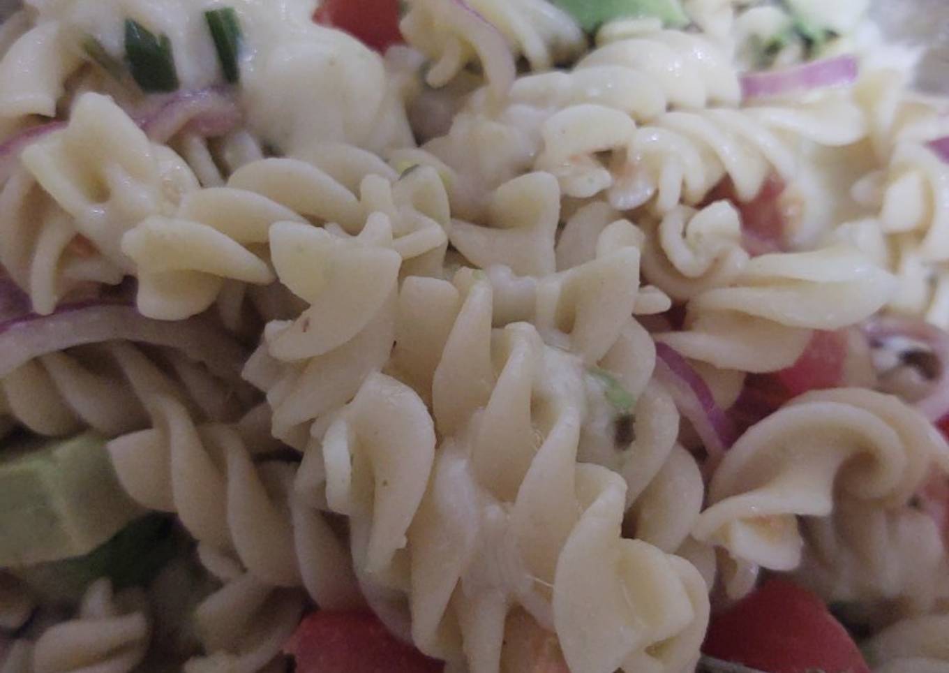 Quick Vegetarian pasta
