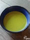 Soupe de petits pois à la menthe fraîche