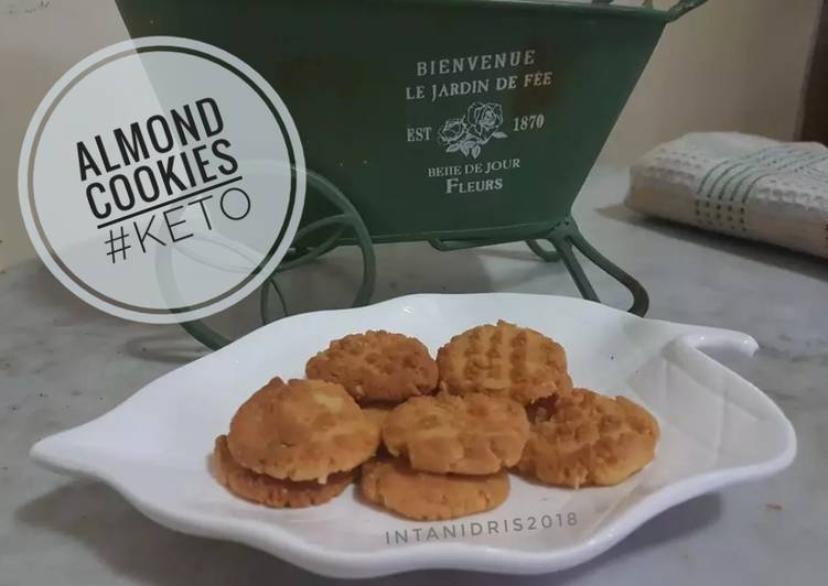Almond Cookies #Ketopad_CP_Baking #MasakItuSaya
