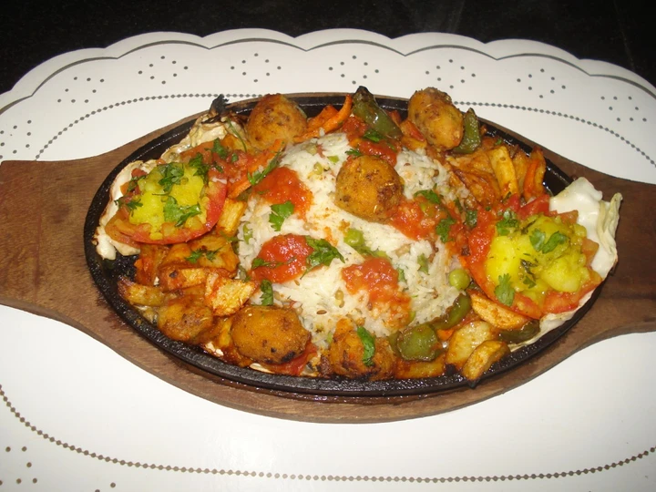 Simple Way Make Recipe Rice sizzler with tomato coulis that is Awesome, Perfect}