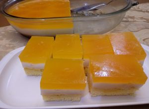 Foto resep Cake puding mandarin orange