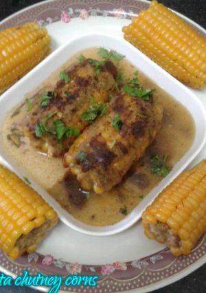 A picture of Chatpata Chutney Corns.