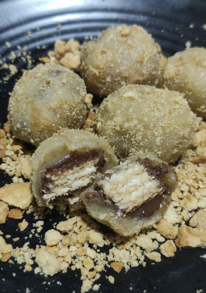 Foto resep Mochi Wafer Caramel (tanpa tp.ketan - dalam gram)