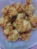 Sosis gulung mie ga ribet
