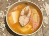 Sup Ikan Kue Seger