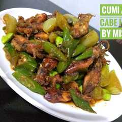 รูปของ Cumi Asin Cabe Hijau