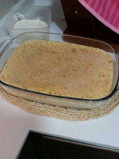 Una foto de Tarta de queso con galletas