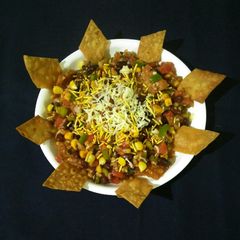 A picture of Mexican bhel.