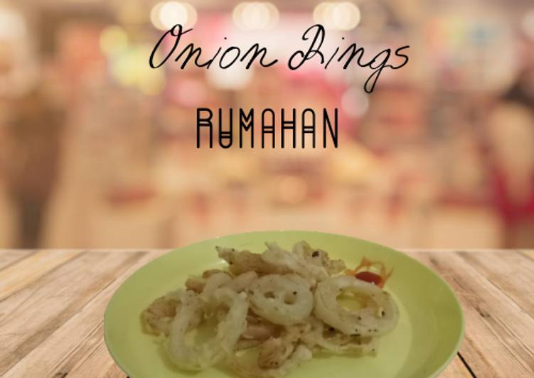 Onion Rings Rumahan Simple