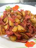 Roasted Potato Smoked Beef
