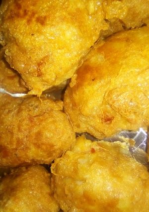 Simple Yam ball ainihin hoton girkin